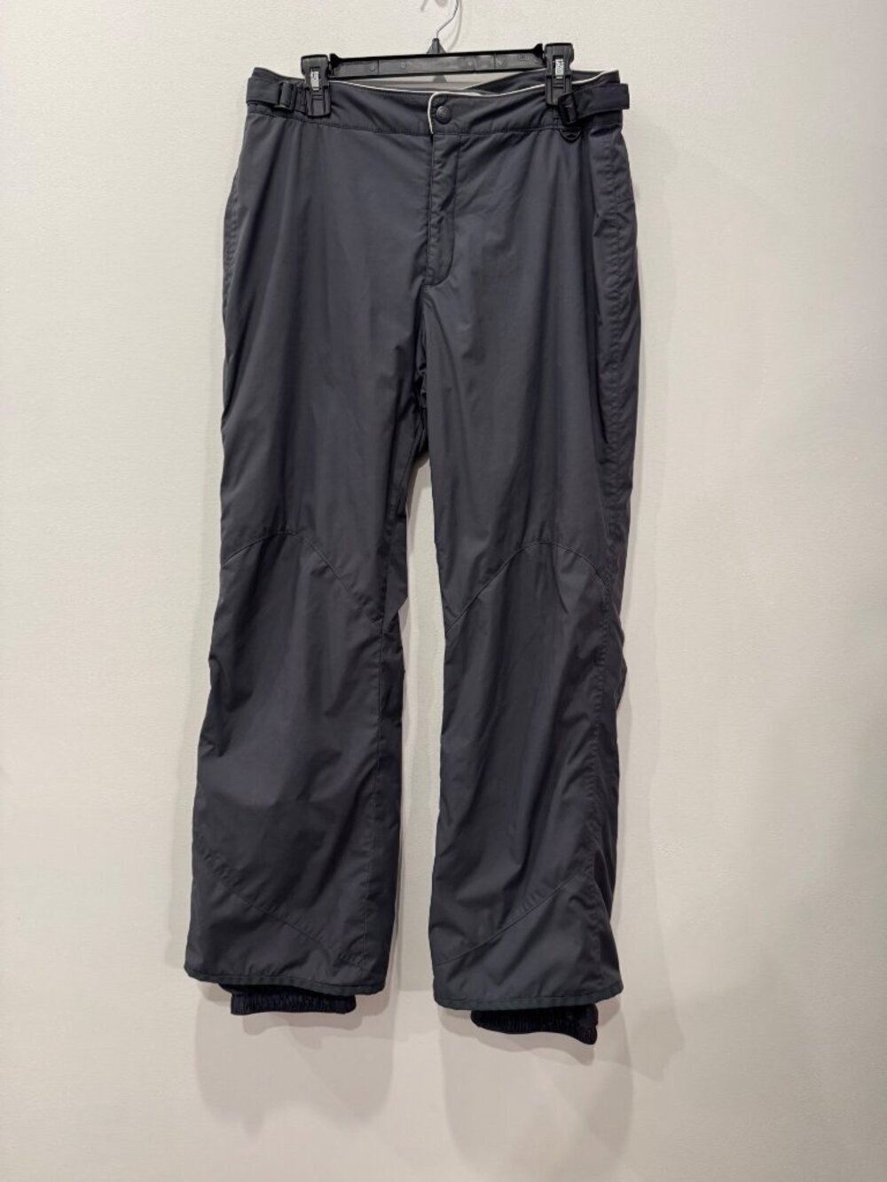 Columbia Womens Size L Dark Gray Vertex Insulated Snow Pants Waterproof Ski Gear